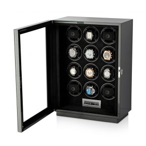 Boda D12 watch winder for 12 watches (Carbon)
