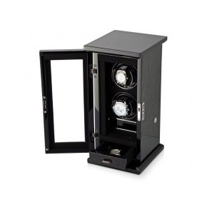 Classic 2 Double watch winder (Black Apricot)