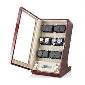 Six rotors Watch Winder for 12 watches